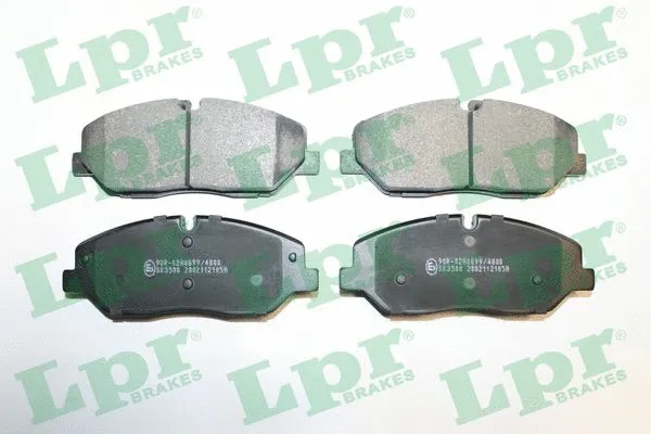 Brake Pad Set, disc brake (05P2105)