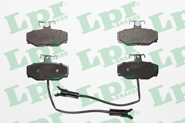 Brake Pad Set, disc brake (05P338)
