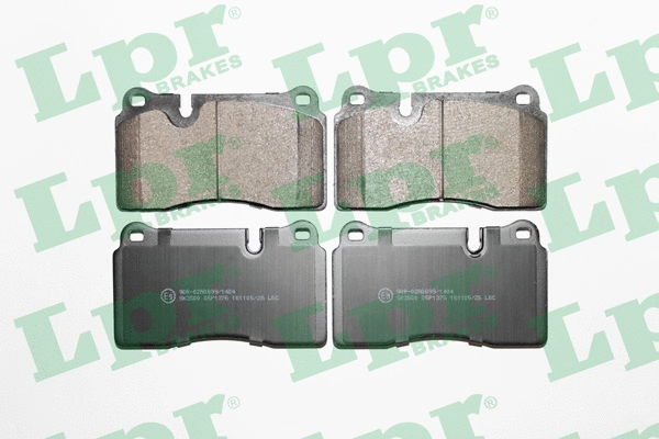 Brake Pad Set, disc brake (05P1376)