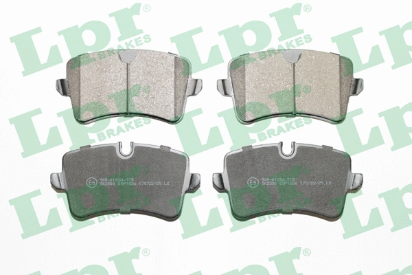 Brake Pad Set, disc brake (05P1826)