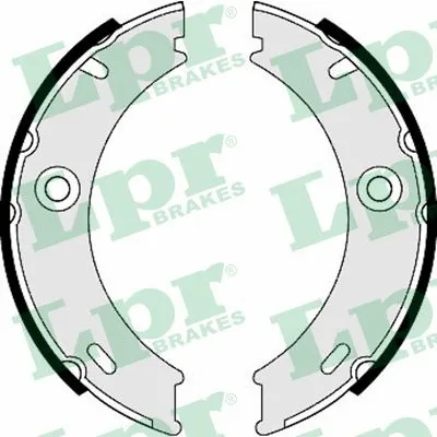 Brake Shoe Set, parking brake (07970)