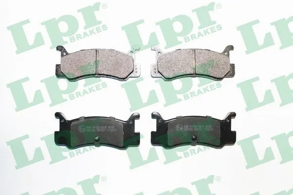 Brake Pad Set, disc brake (05P367)