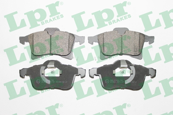 Brake Pad Set, disc brake (05P1197)