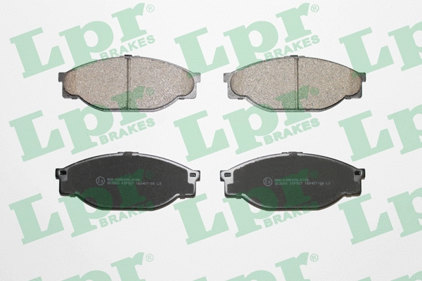 Brake Pad Set, disc brake (05P927)