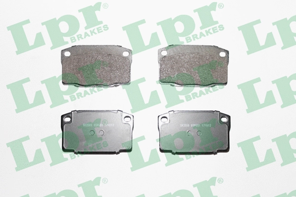 Brake Pad Set, disc brake (05P681)