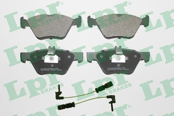 Brake Pad Set, disc brake (05P406A)