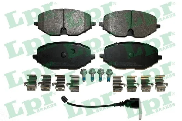 Brake Pad Set, disc brake (05P2184AK)