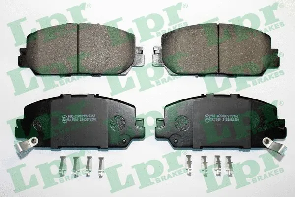 Brake Pad Set, disc brake (05P2200)