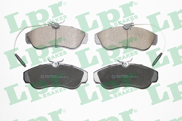 Brake Pad Set, disc brake (05P494)