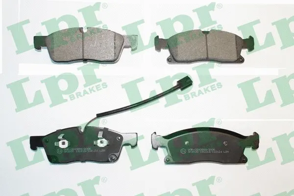 Brake Pad Set, disc brake (05P2124)