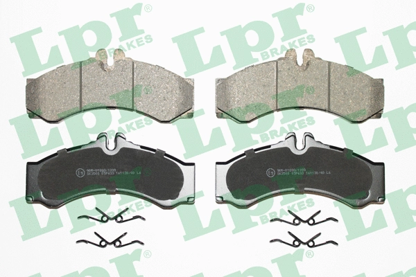 Brake Pad Set, disc brake (05P633)