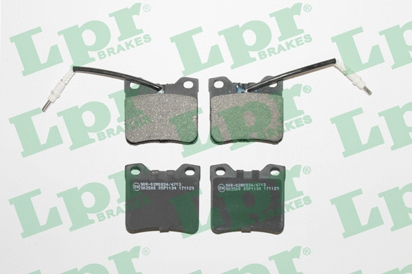 Brake Pad Set, disc brake (05P1134)