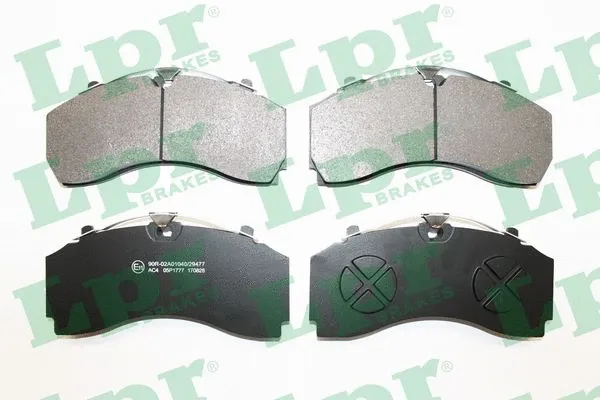 Brake Pad Set, disc brake (05P1777)