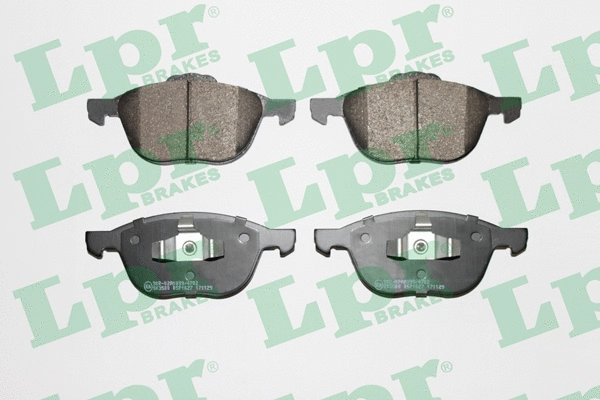 Brake Pad Set, disc brake (05P1627)