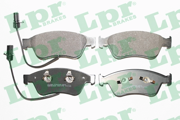 Brake Pad Set, disc brake (05P1772)