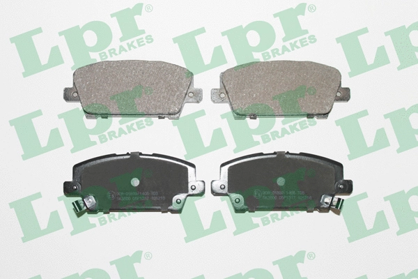Brake Pad Set, disc brake (05P1317)