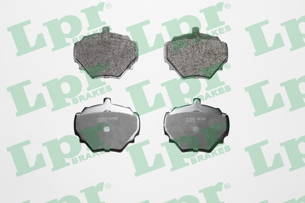 Brake Pad Set, disc brake (05P392)