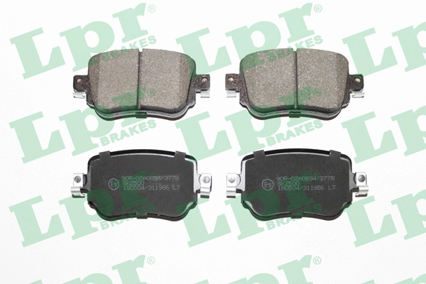 Brake Pad Set, disc brake (05P1986)