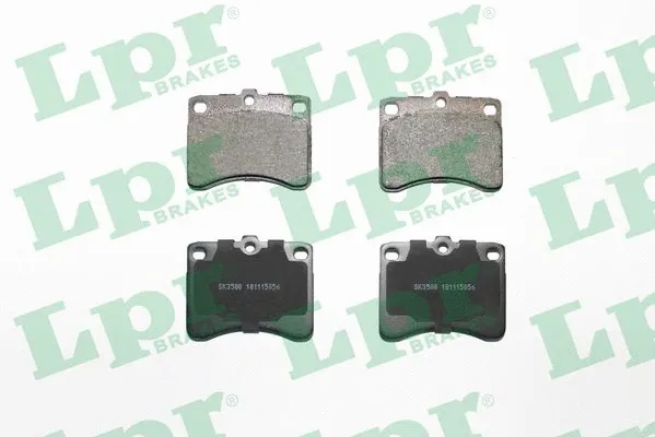 Brake Pad Set, disc brake (05P056)