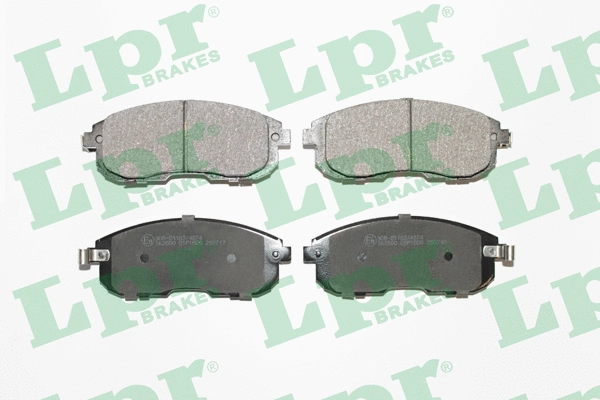 Brake Pad Set, disc brake (05P1606)