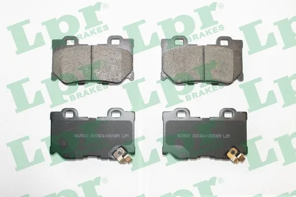 Brake Pad Set, disc brake (05P2089)