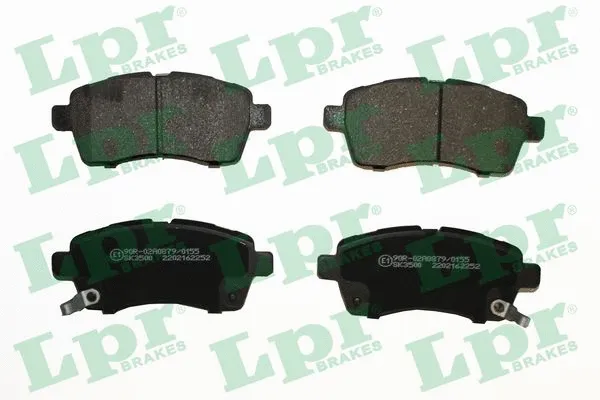 Brake Pad Set, disc brake (05P2252)