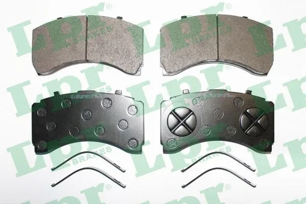 Brake Pad Set, disc brake (05P1742)