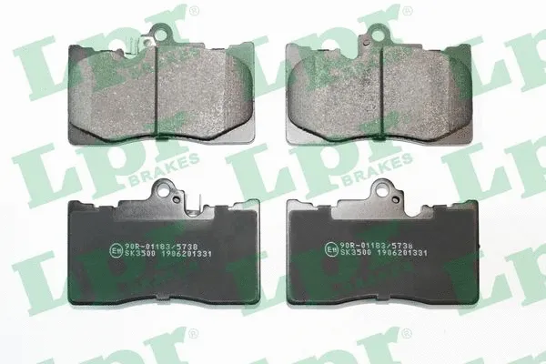 Brake Pad Set, disc brake (05P1331)
