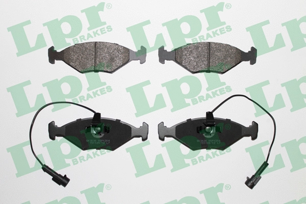 Brake Pad Set, disc brake (05P1204)