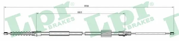 Cable Pull, parking brake (C0696B)