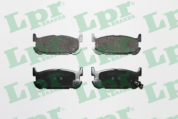 Brake Pad Set, disc brake (05P1386)