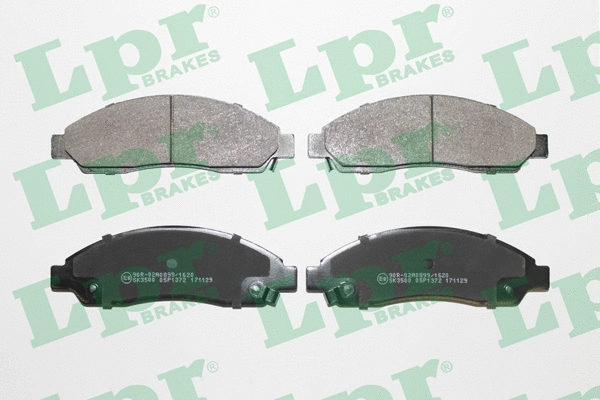 Brake Pad Set, disc brake (05P1372)