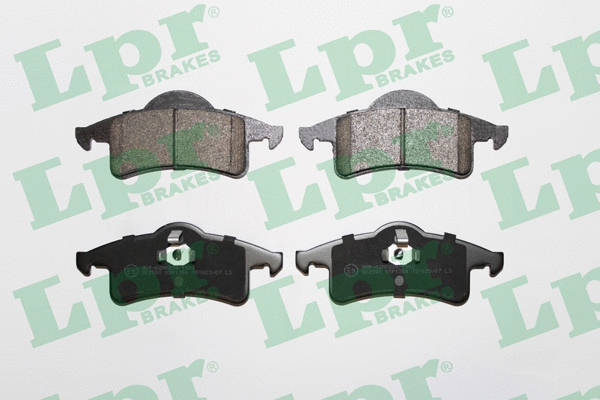 Brake Pad Set, disc brake (05P1354)