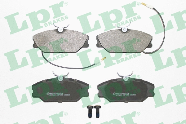 Brake Pad Set, disc brake (05P258)