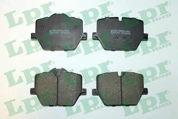Brake Pad Set, disc brake (05P2160)