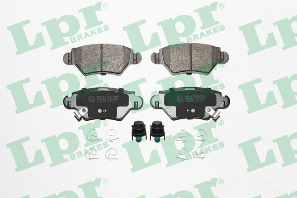 Brake Pad Set, disc brake (05P699)