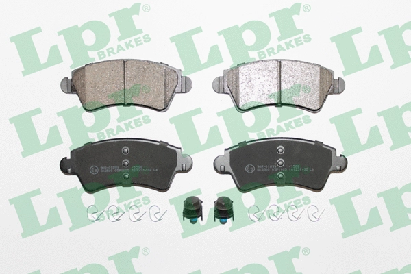 Brake Pad Set, disc brake (05P1105)