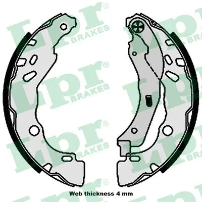 Brake Shoe Set (01109)
