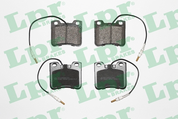 Brake Pad Set, disc brake (05P444)