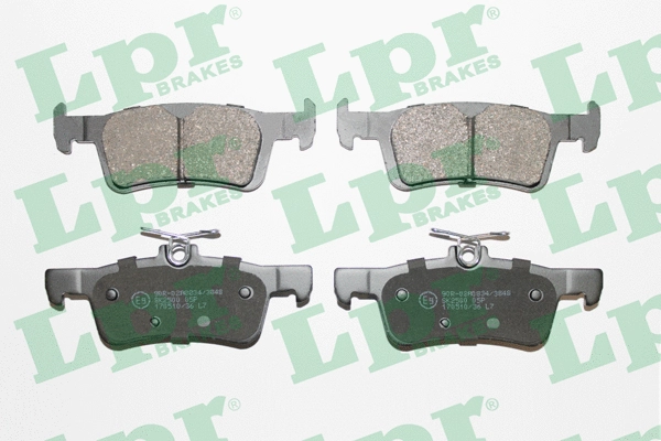 Brake Pad Set, disc brake (05P2033)
