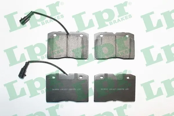 Brake Pad Set, disc brake (05P2078)