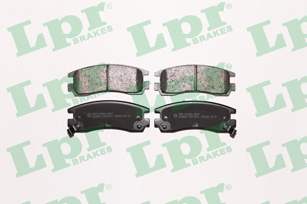 Brake Pad Set, disc brake (05P1031)
