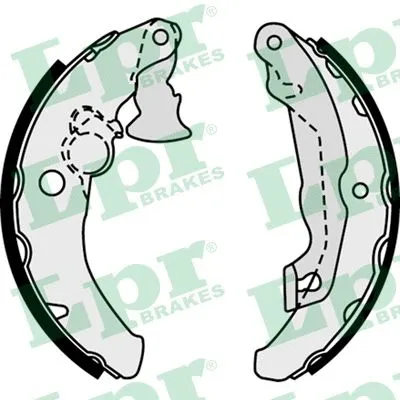 Brake Shoe Set (07550)