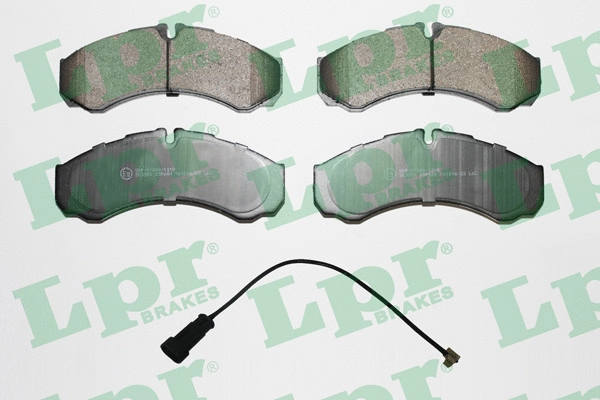 Brake Pad Set, disc brake (05P684C)