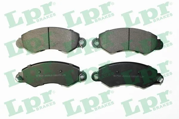 Brake Pad Set, disc brake (05P2075)