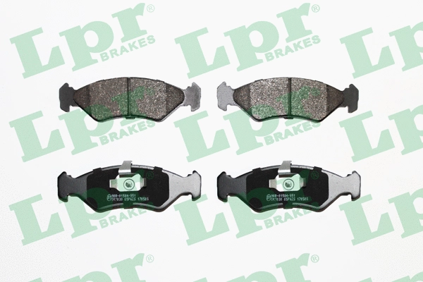Brake Pad Set, disc brake (05P625)