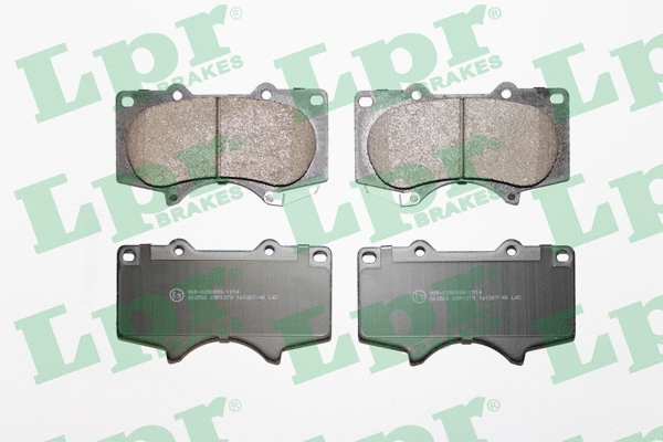 Brake Pad Set, disc brake (05P1379)