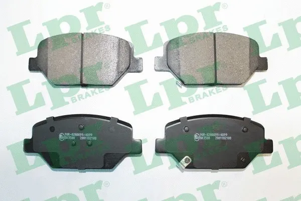 Brake Pad Set, disc brake (05P2108)
