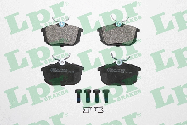 Brake Pad Set, disc brake (05P621)
