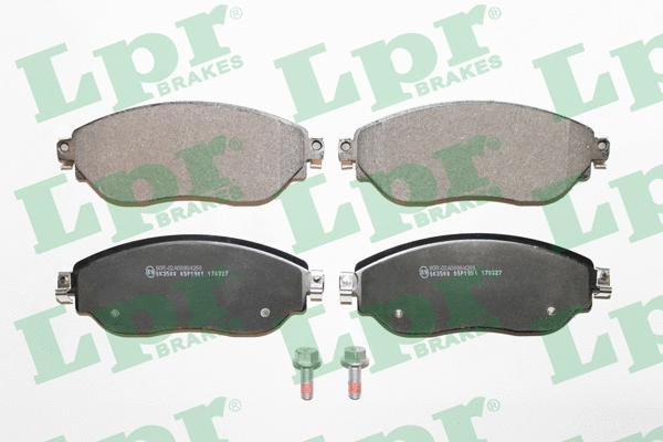 Brake Pad Set, disc brake (05P1901)